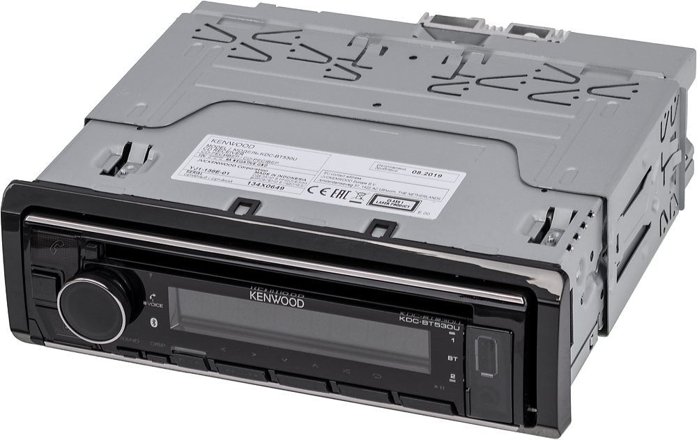 Автомагнитола Kenwood KDC-BT530U 1DIN 4x50Вт v3.0 USB 2.0 DSP 1 RDS