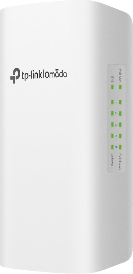 Коммутатор TP-Link SG2005P-PD (L2+) 5x1Гбит/с 4PoE+ 1PoE++ 64W управляемый