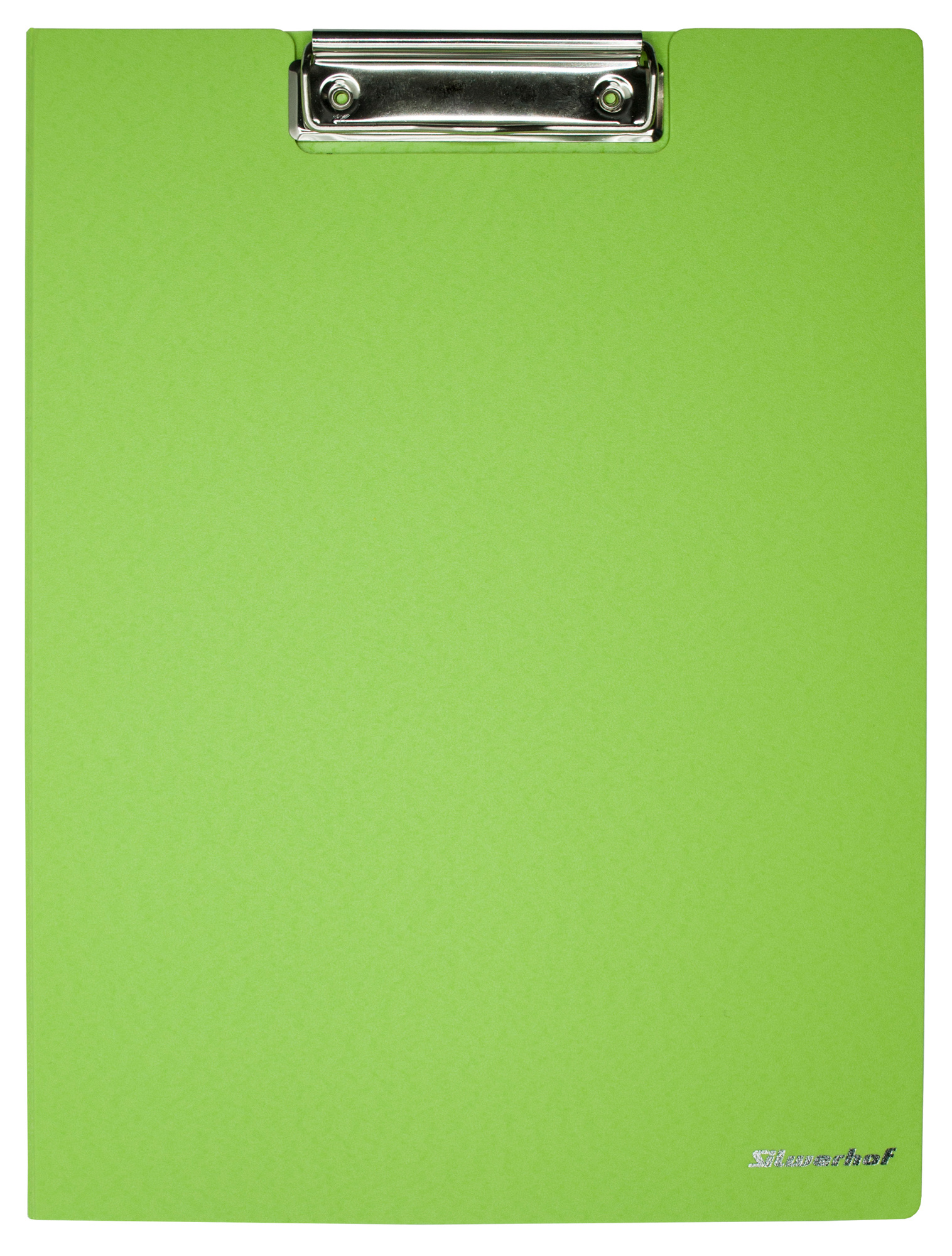 Папка клип-борд Silwerhof 957023 A4 полифом 1.8мм салатовый