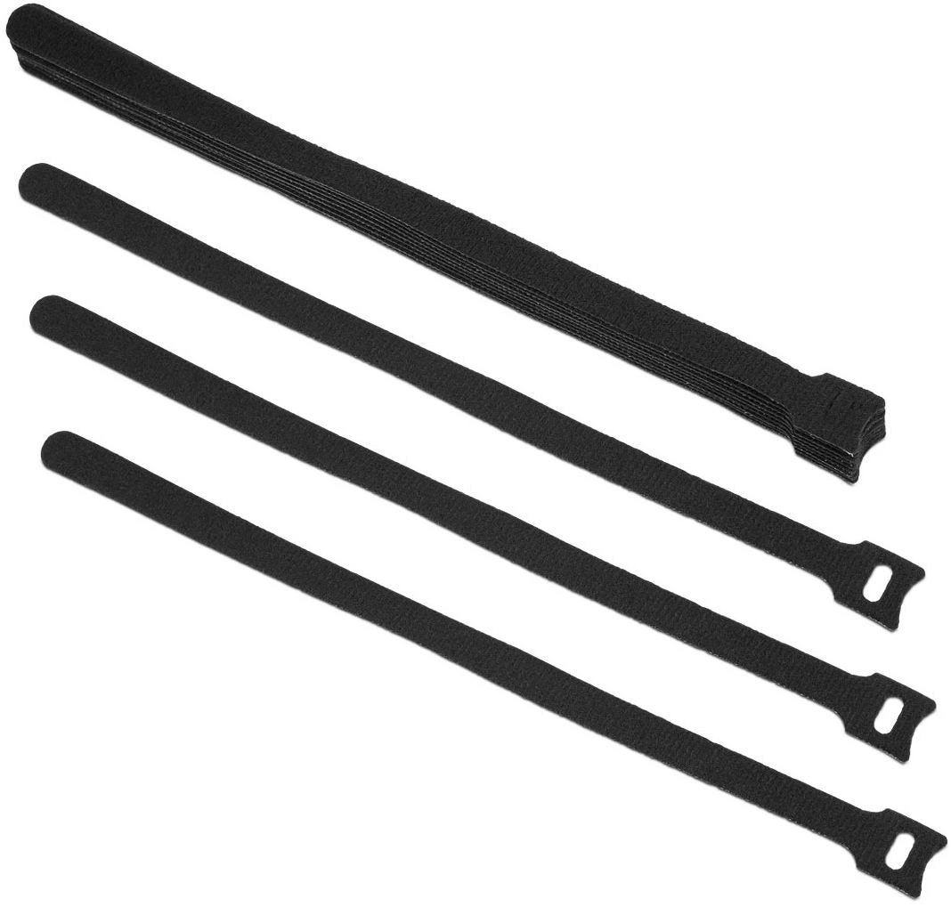 Хомут Cabeus CLAMP-310-BK 310x14мм (упак:10шт) полиамид внутри помещений черный
