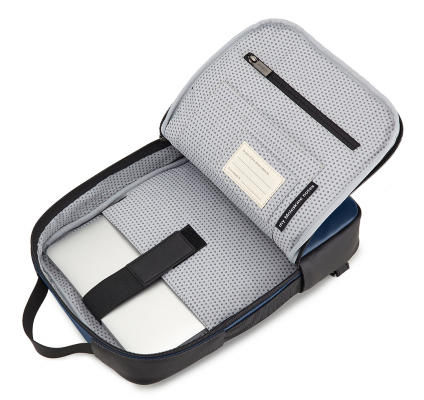 Сумка Moleskine CLASSIC PRO DEVICE 13 (ET96CPDBV13B20) 26.5x38x6см эко-кожа синий сапфир