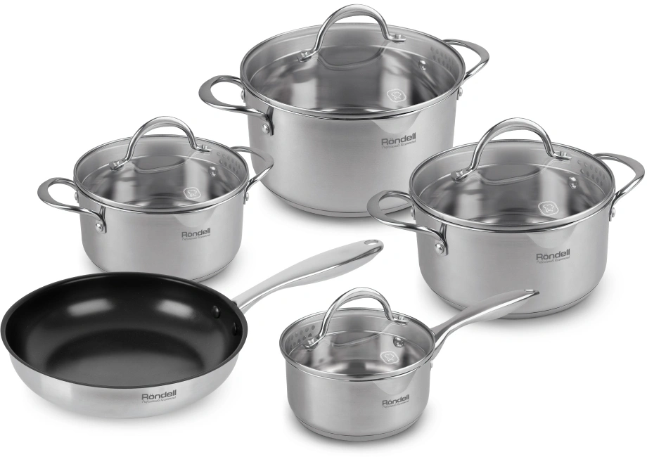 Набор посуды Rondell Erbe RDS-1290 9 предметов