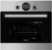 Духовой шкаф Газовый Gefest ДГЭ 601-02 Н7 нержавеющая сталь/черный
