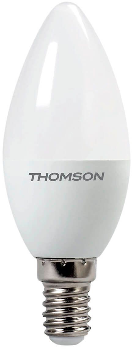 Лампа светодиодная Thomson TH-B2017 10Вт цок.:E14 свеча 220B 3000K св.свеч.бел.теп. Candle (упак.:1шт)