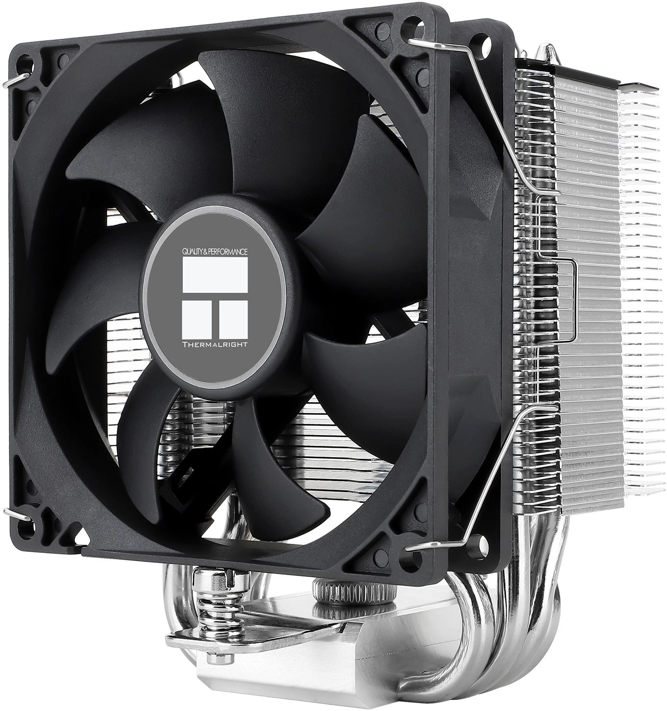 Устройство охлаждения(кулер) Thermalright Assassin X 90 SE V2 Soc-AM5/AM4/1200/1700/1851 черный 4-pin 27.3dB Al+Cu 360gr Ret (AX90-SE-V2)