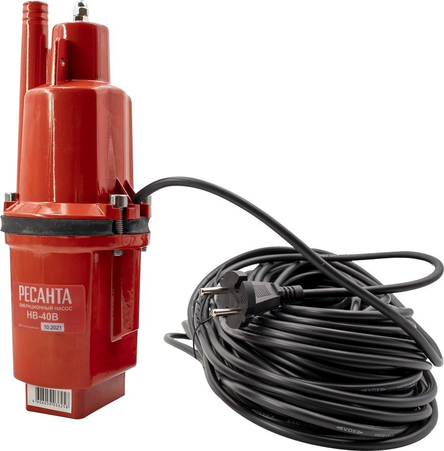 Насос садовый Ресанта НВ-40В 300Вт 1320л/час вибрационный (77/8/7) Насос садовый Ресанта НВ-40В 300Вт 1320л/час вибрационный (77/8/7)
