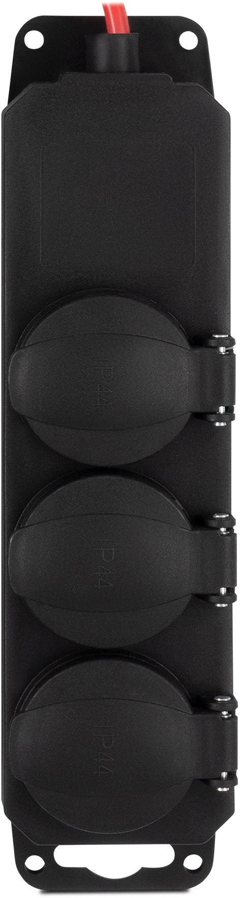 Сетевой удлинитель Buro BU-PS3.10/B 10м (3 розетки) оранжевый (пакет ПЭ)