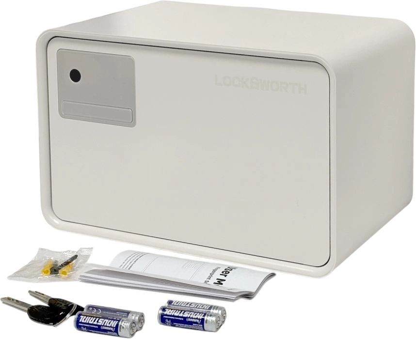 Сейф мебельный LockSworth VS4524-WH взломостойкий встраиваемый 440x350x340мм электронный/ключевой