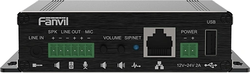 Шлюз IP Fanvil PA3 черный