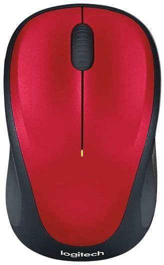 Мышь Logitech M235 красный/черный оптическая 1000dpi беспров. USB2.0 для ноутбука 2but (910-003412)