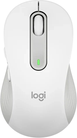 Мышь Logitech M650 L белый оптическая 4000dpi silent беспров. BT/Radio USB 5but (910-006389)
