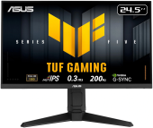 Монитор Asus 24.5" TUF Gaming VG259QL5A черный IPS LED 1ms 16:9 HDMI M/M матовая HAS Piv 300cd 178гр/178гр 1920x1080 200Hz DP FHD 4.9кг