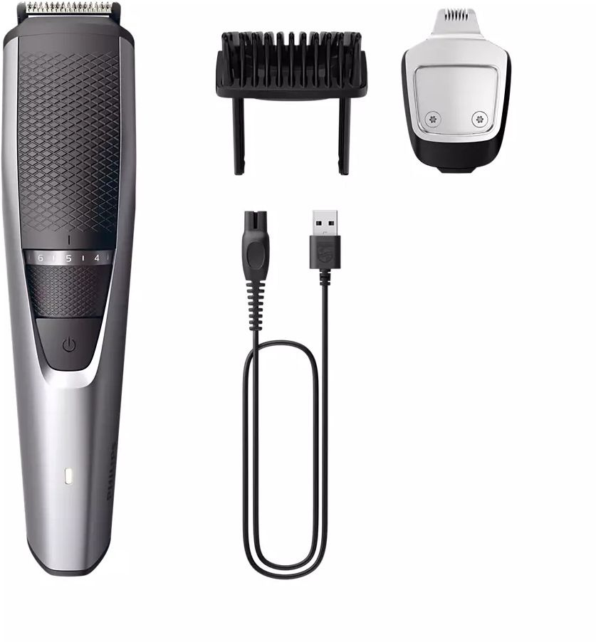 Триммер Philips Series 3000 BT3239/15 серебристый/серый 5Вт Триммер Philips Series 3000 BT3239/15 серебристый/серый 5Вт