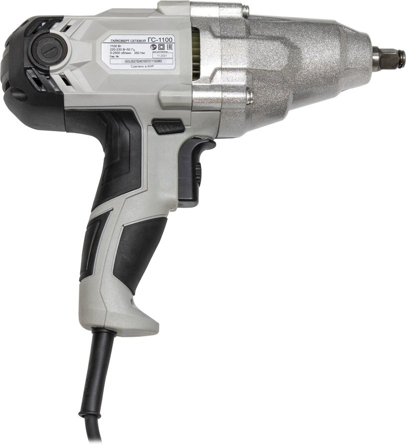 Гайковерт Ресанта ГС-1100 1100Вт патрон:квад.1/2" (кейс в комплекте) (75/24/1)