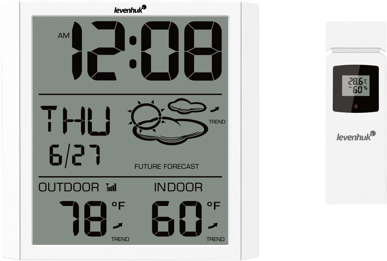 Термометр Levenhuk LP30 белый