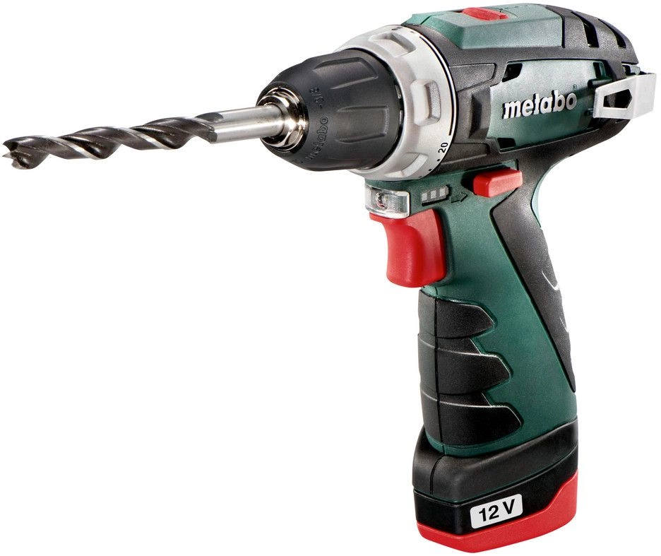 Дрель-шуруповерт Metabo PowerMaxx BS Basic аккум. патрон:быстрозажимной (кейс в комплекте) (600080500)