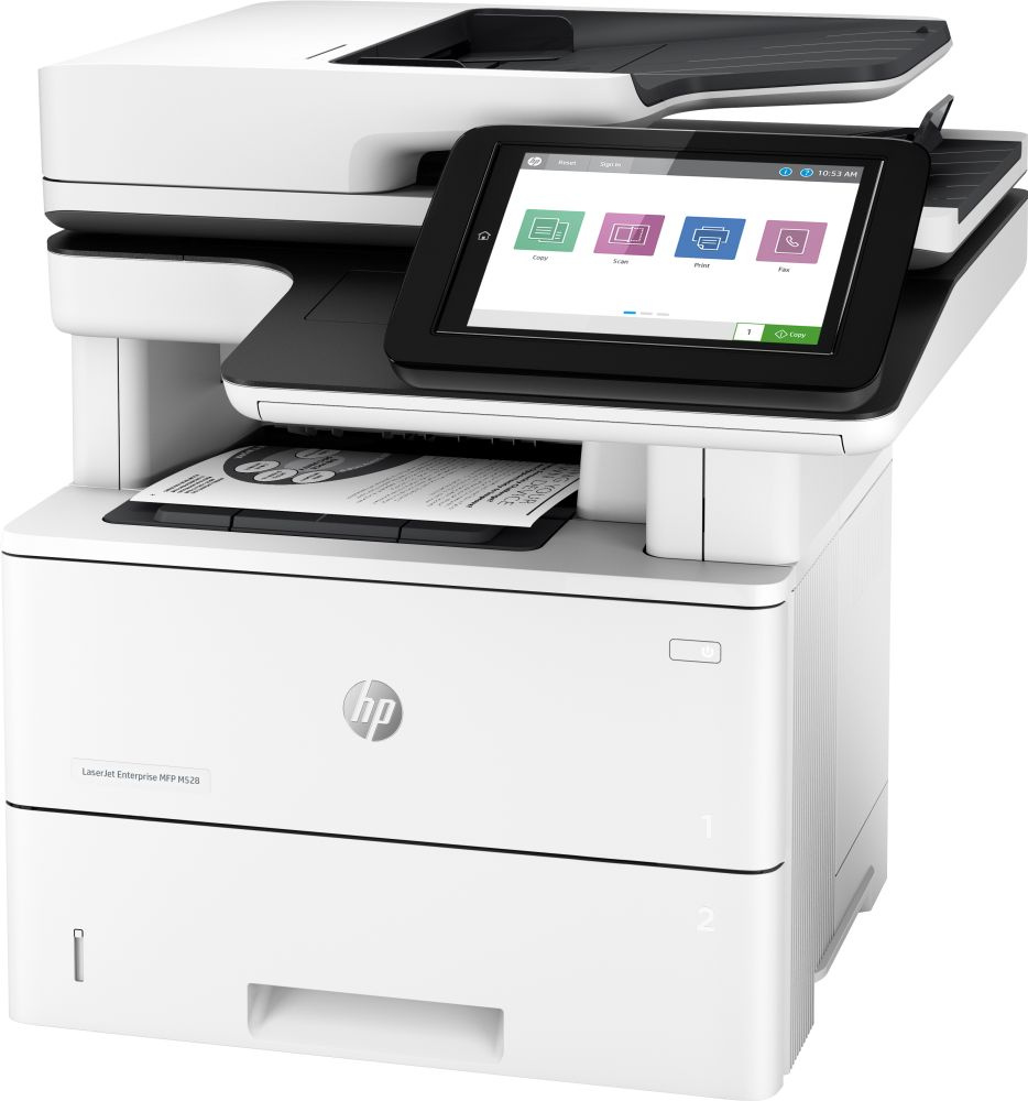 МФУ лазерный HP LaserJet Enterprise M528f (1PV65A) A4 Duplex Net белый