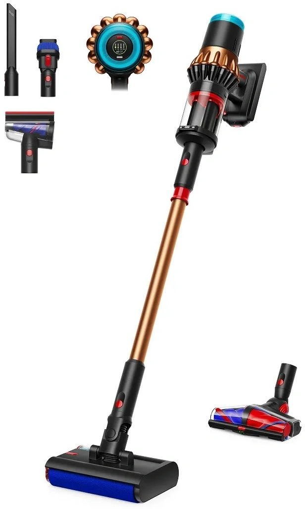 Пылесос Dyson V16 Piston Animal Submarine 900Вт оранжевый/черный