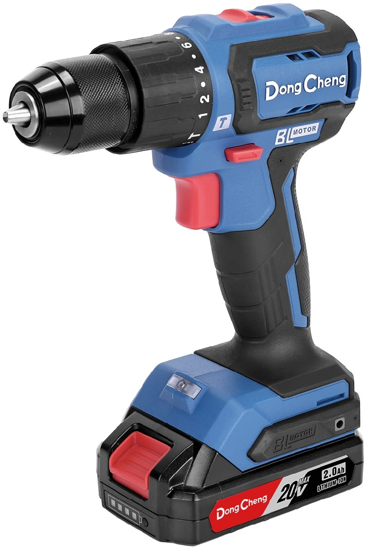 Дрель-шуруповерт DongCheng DCJZ2040i13 аккум. патрон:быстрозажимной (кейс в комплекте) (DCJZ2040I13(TYPE AM))