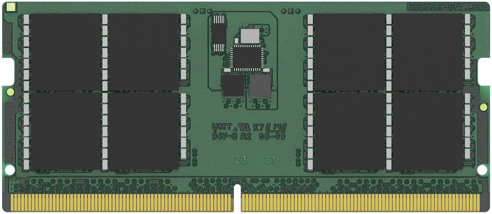 Память DDR5 32GB 5600MHz Kingston KVR56S46BD8-32 Valueram RTL PC5-44800 CL46 SO-DIMM 262-pin 1.1В single rank Ret