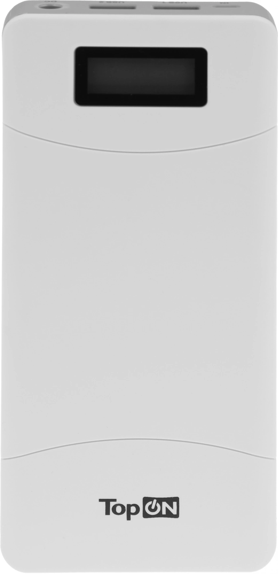 Мобильный аккумулятор TopON TOP-T72 18000mAh QC2.0 65W 2.1A 2xUSB-A/USB-C белый (101305)