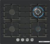 Газовая варочная поверхность Bosch PPH6A6I40O черный