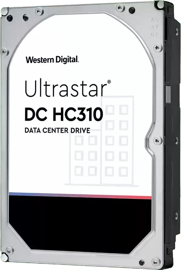 Жесткий диск WD SAS 3.0 4TB 0B36048/0B36539 HUS726T4TAL5204 Ultrastar DC HC310 (7200rpm) 256Mb 3.5"