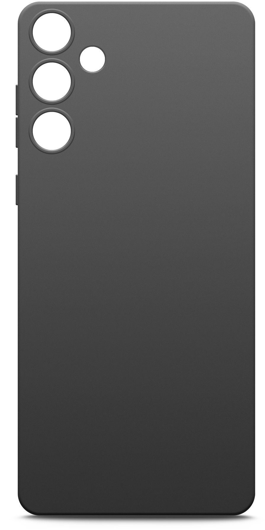 Чехол (клип-кейс) BoraSCO для Samsung Galaxy A15 Silicone Case черный (72783)