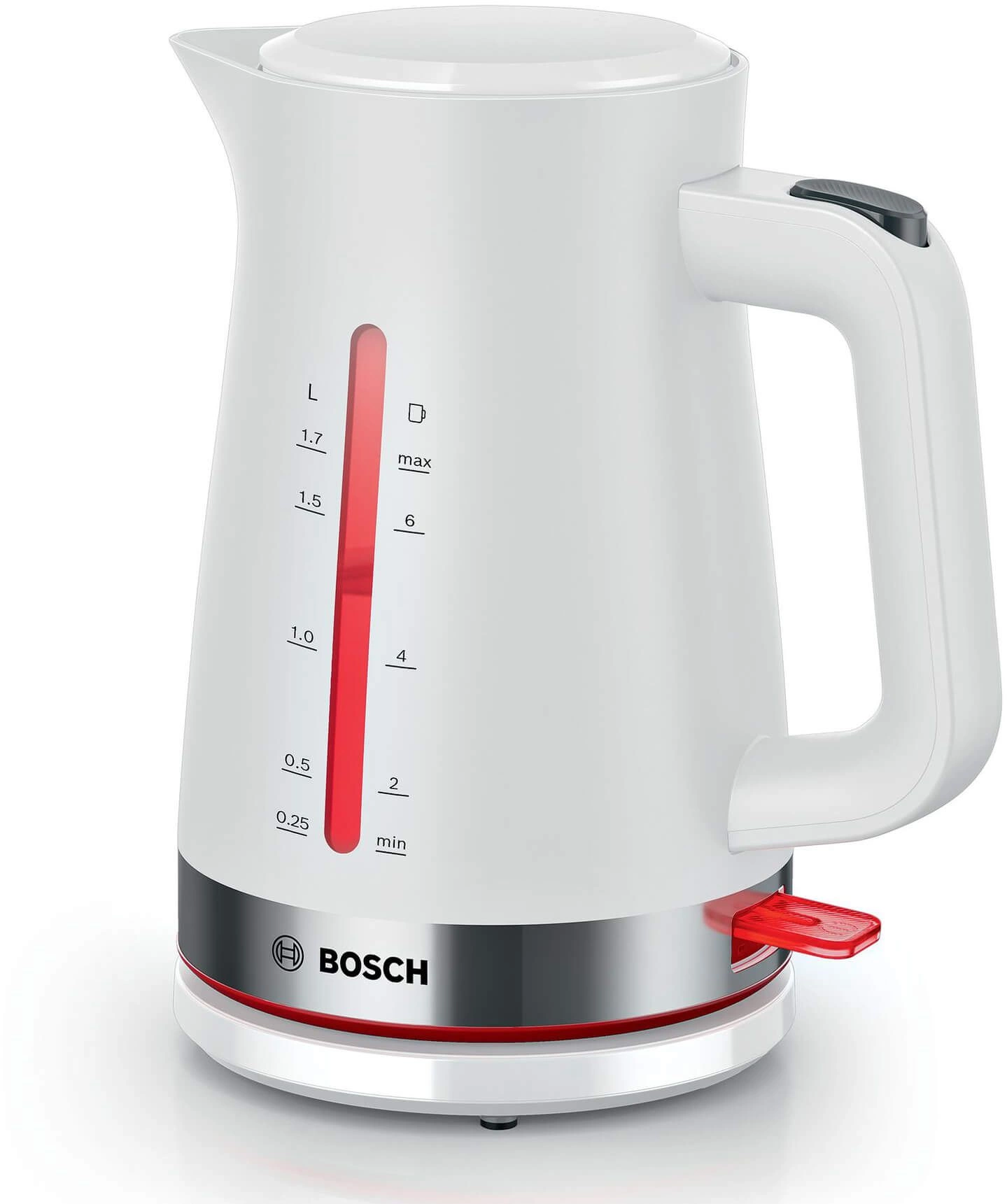 Чайник электрический Bosch TWK4M 1.7л. белый корпус: пластик (TWK4M221)