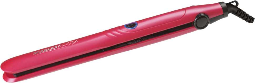 Щипцы Scarlett SC-HS60T65 38Вт красный макс.темп.:220С покрытие:керамическое (HS60T65)