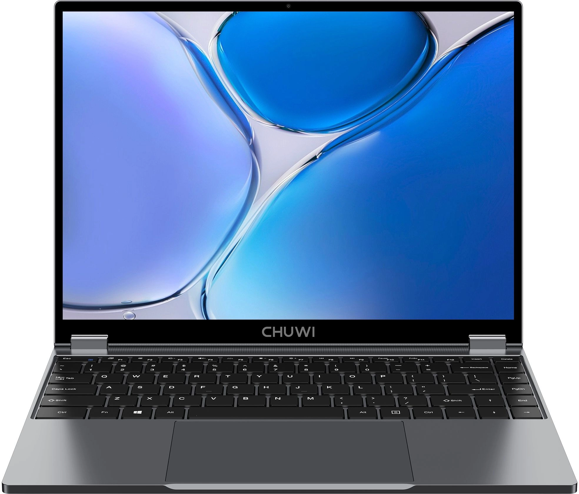 Ноутбук Chuwi Freebook N-series N150 16Gb SSD512Gb Intel Graphics 13.4" IPS Touch 2.5K (2520x1680) Windows 11 Home grey WiFi BT Cam 5000mAh