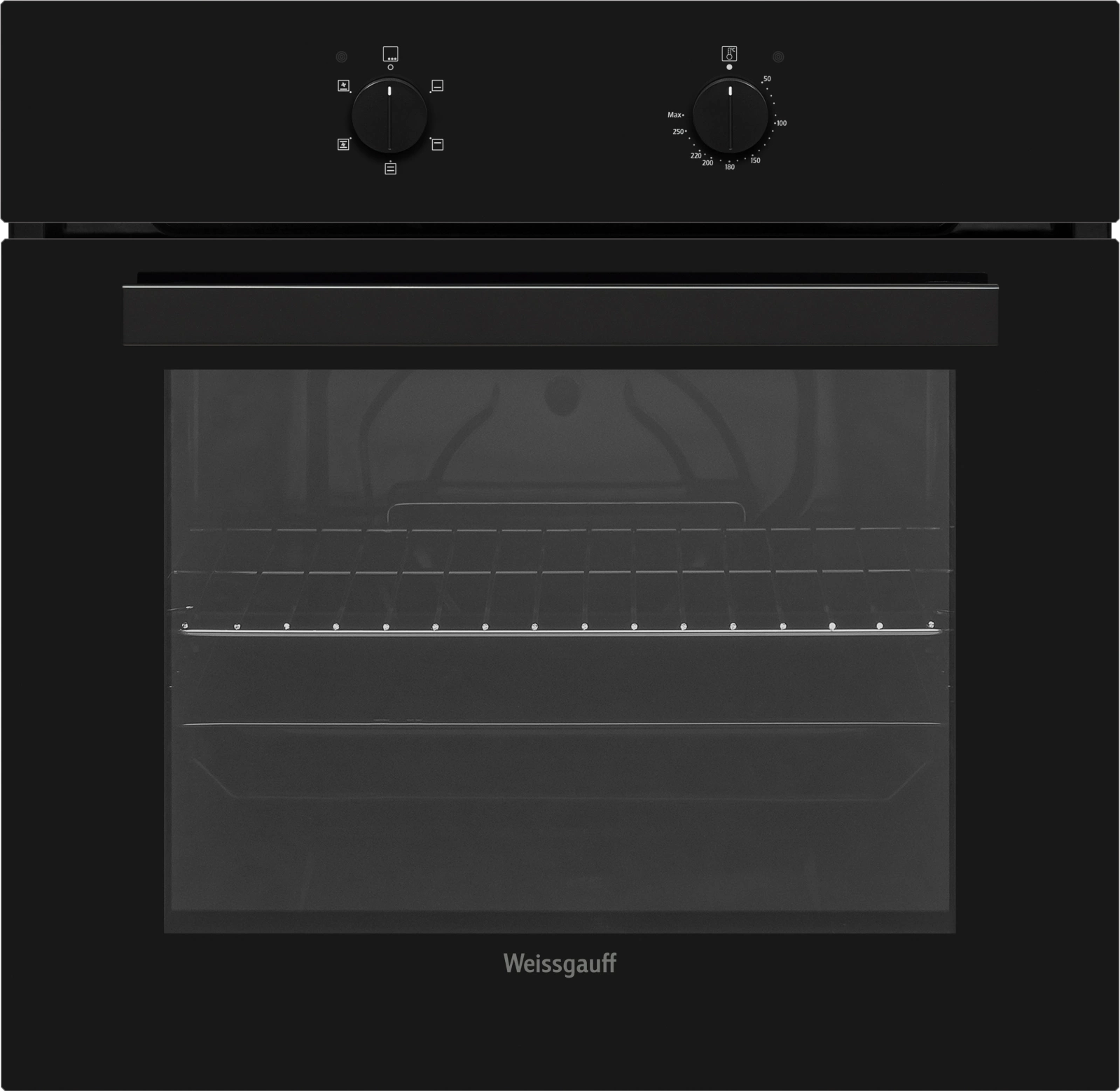 Духовой шкаф Электрический Weissgauff EOM 185 BV черный