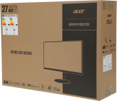 Монитор Acer 27" Nitro XV272UVbmiiprzx черный IPS LED 2ms 16:9 HDMI M/M матовая HAS Piv 1000:1 350cd 178гр/178гр 2560x1440 170Hz FreeSync DP 2K USB 6.55кг