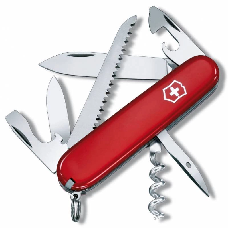 Нож перочинный Victorinox Camper (1.3613) 91мм 13функц. красный карт.коробка