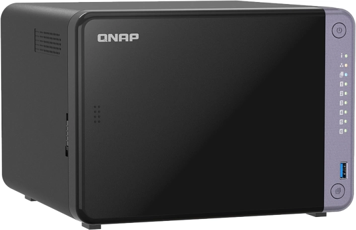 Сетевое хранилище NAS Qnap TS-632X-4G 6-bay настольный Alpine AL-524