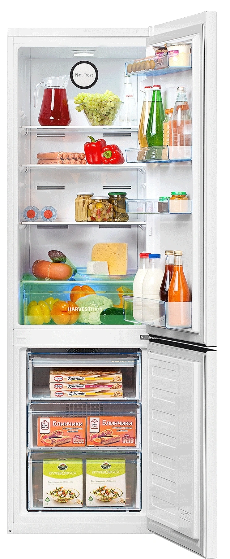 Холодильник Beko B3R0CNK312HW 2-хкамерн. белый