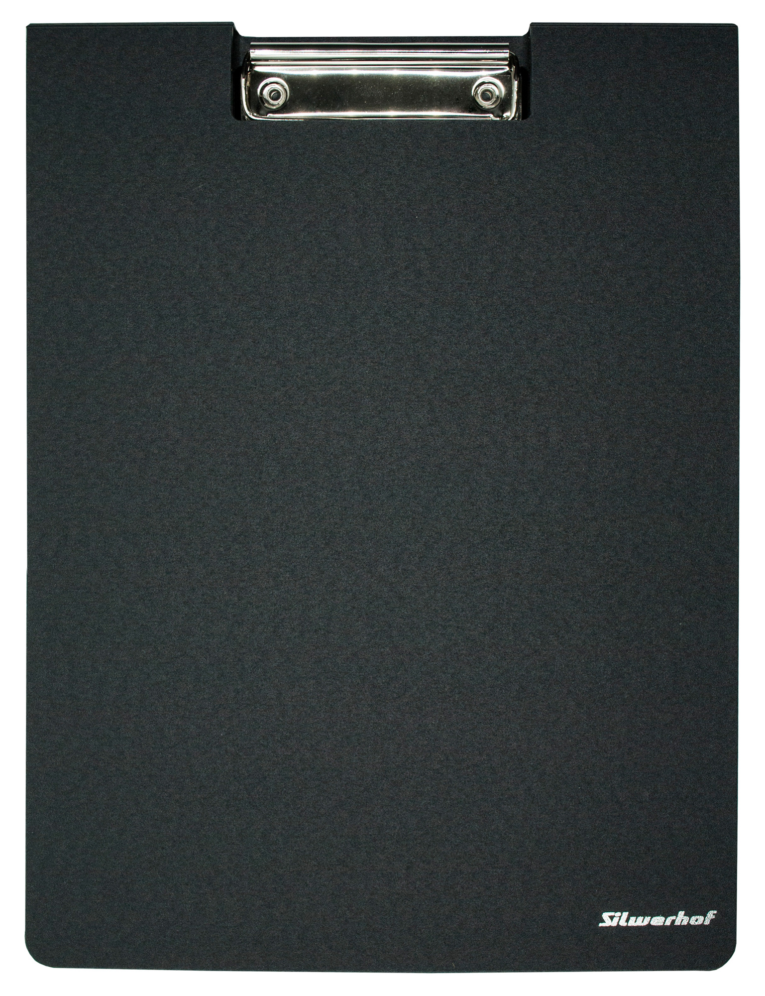 Папка клип-борд Silwerhof 957025 A4 полипропилен вспененный 1.8мм черный