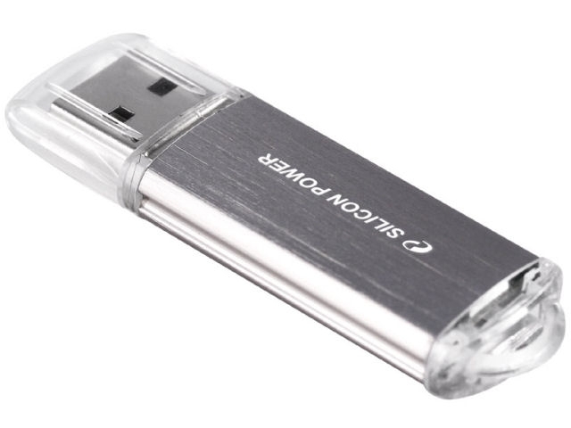Флеш Диск Silicon Power 64GB Ultima II-I Series SP064GBUF2M01V1S USB2.0 серебристый