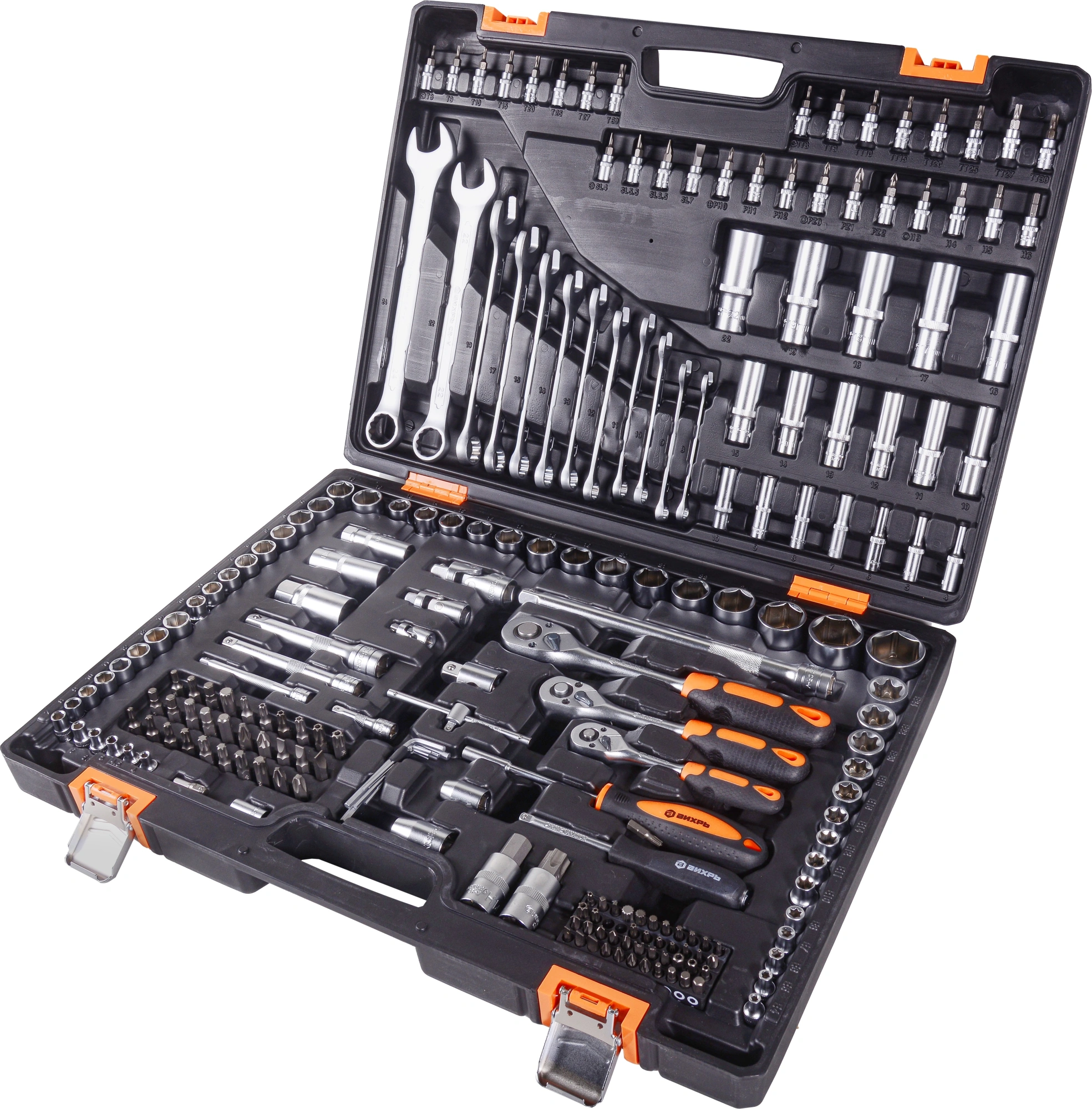 Набор инструментов Вихрь 216 предметов (жесткий кейс)