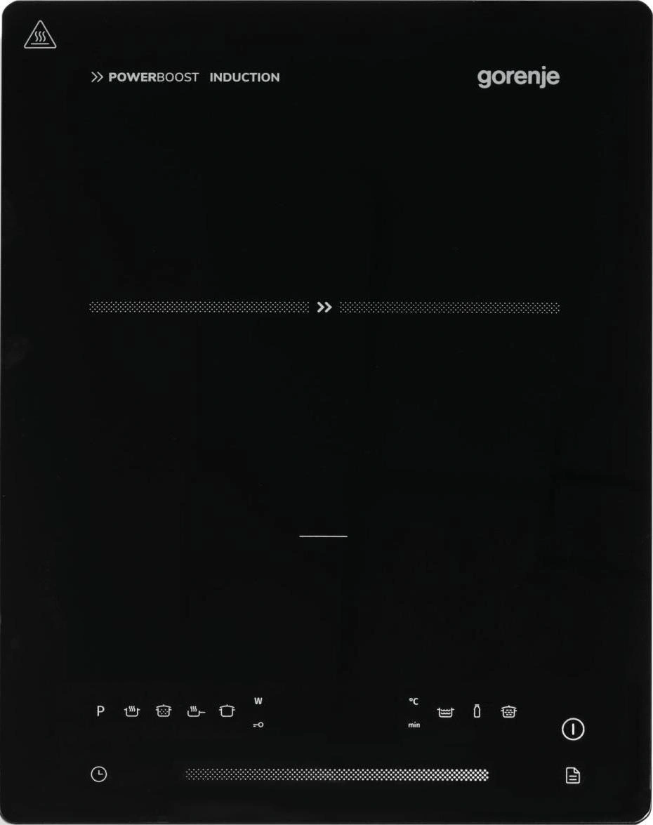 Плита Индукционная Gorenje ICY2000SP черный стеклокерамика (настольная) (896878)