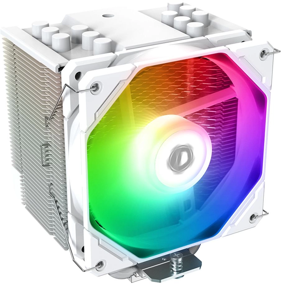 Устройство охлаждения(кулер) ID-Cooling SE-226-XT SNOW ARGB Soc-AM5/AM4/1200/1700/1851 белый 4-pin 16-32dB Al+Cu 250W 910gr Ret (SE-226-XT ARGB SNOW)