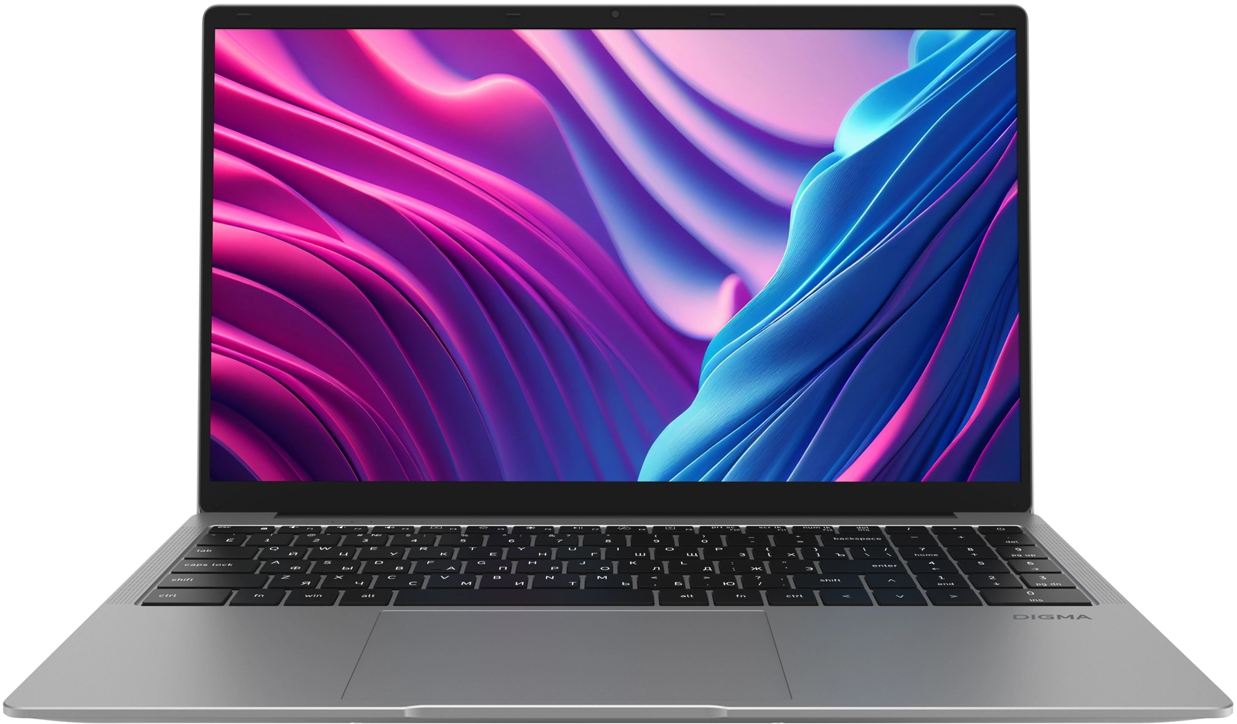 Ноутбук Digma EVE P5416 Pentium Silver N5030 4Gb SSD128Gb Intel UHD Graphics 605 15.6" IPS FHD (1920x1080) Windows 11 Pro silver WiFi BT Cam 5000mAh (DN15N5-4BXW01)