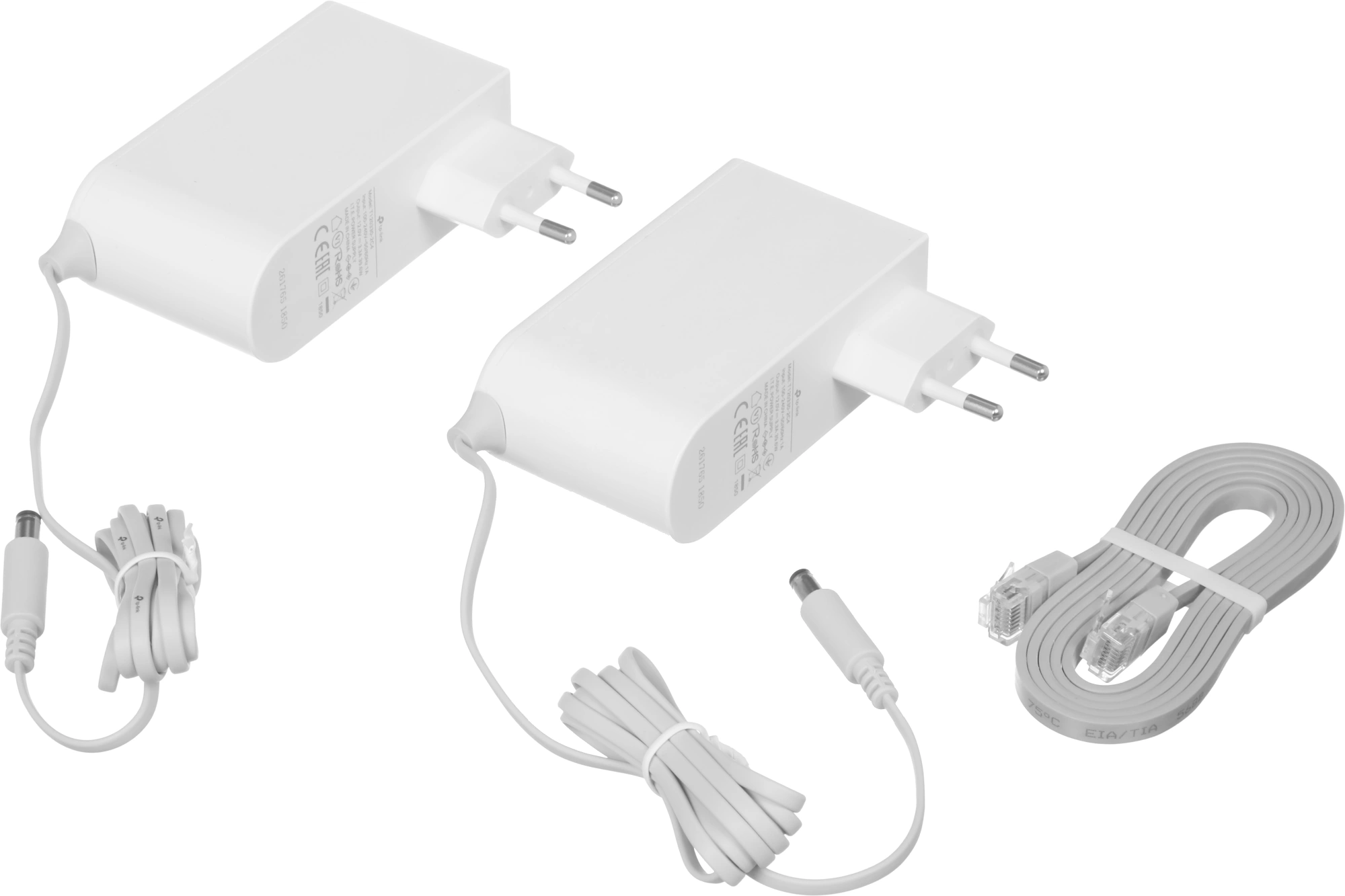 Бесшовный Mesh роутер TP-Link Deco BE65 Pro (DECO BE65 PRO(2-PACK)) BE9300 100/1000/2500/5000BASE-T белый (упак.:2шт)