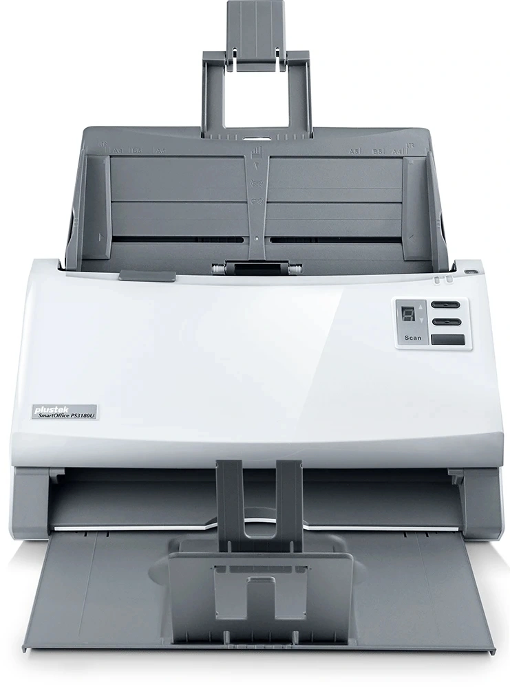 Сканер протяжный Plustek SmartOffice PS3180U (0284TS) A4 белый
