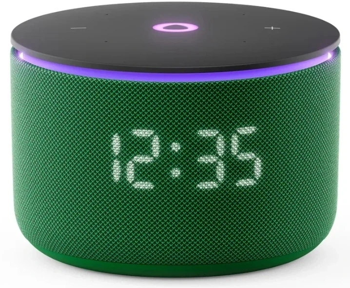 Умная колонка Yandex Станция Мини 3 Про Алиса зеленый 18W 1.0 BT/Wi-Fi (YNDX-00059GRN)