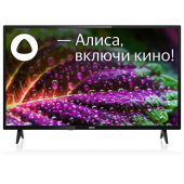 Телевизор LED BBK 32" 32LEX-7249/TS2C (B) Яндекс.ТВ черный HD 50Hz DVB-T2 DVB-C DVB-S2 WiFi Smart TV (RUS)