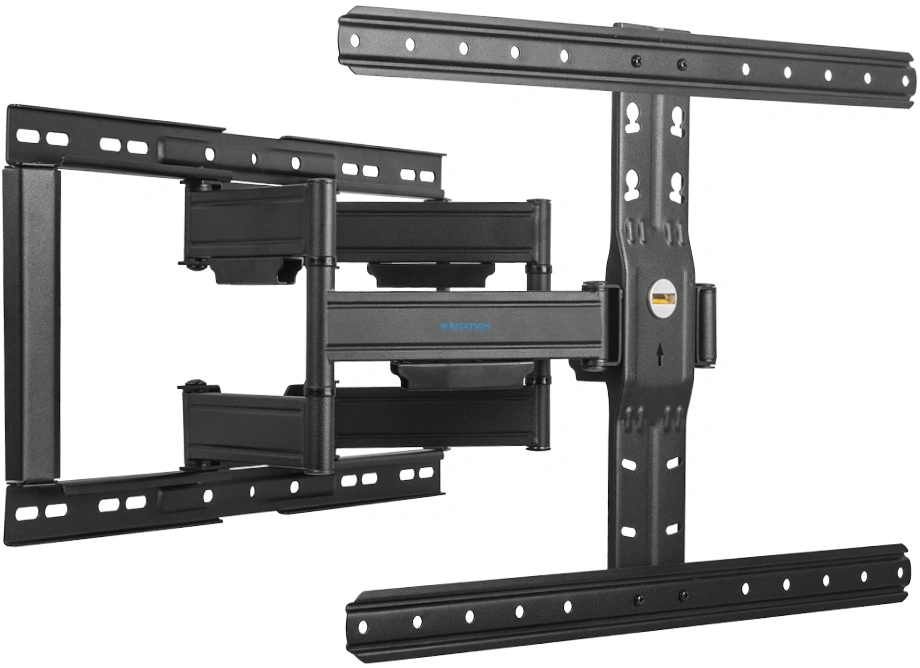 Кронштейн для телевизора Kromax Ultra Slim-102 черный 32"-90" макс.60кг настенный поворот и наклон
