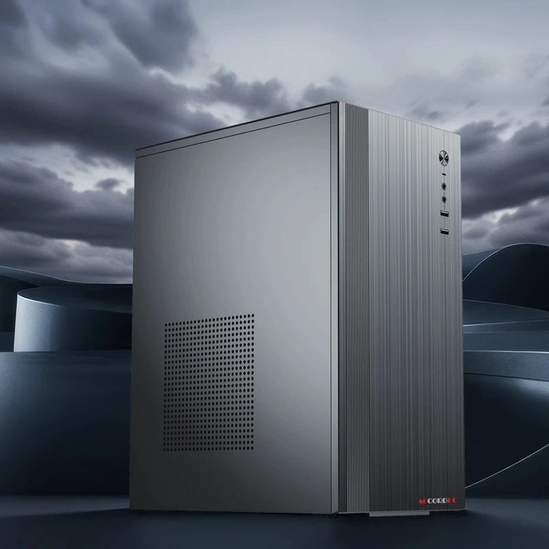 Корпус Accord ACC-M802 черный без БП mATX 1x80mm 1x120mm 1xUSB2.0 1xUSB3.0 audio bott PSU