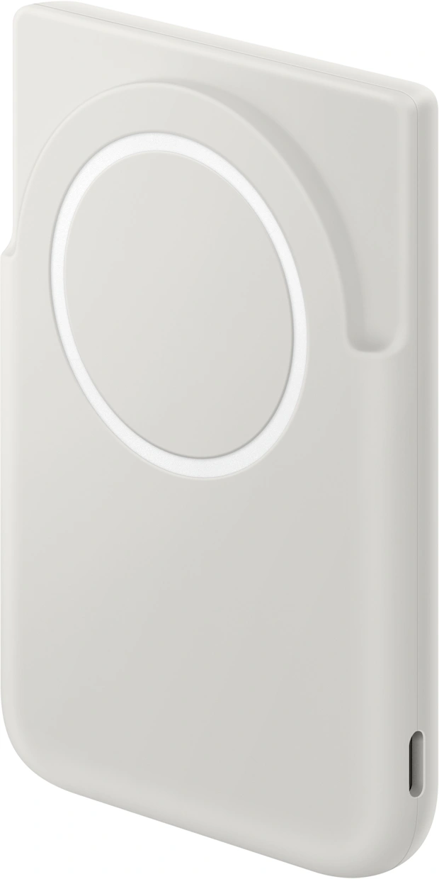 Мобильный аккумулятор Samsung External Battery Magnetic Wireless 5000mAh 15W 3A беспров.зар. серый (EB-U2500XJEGRU)
