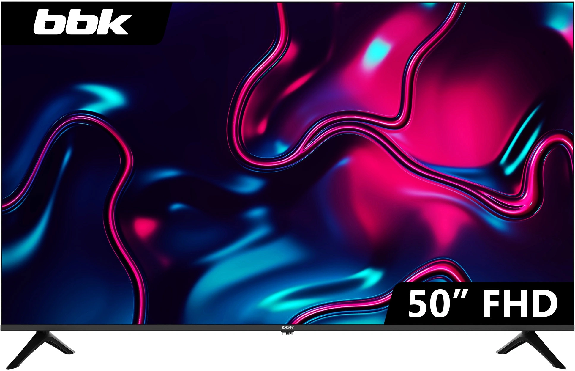 Телевизор LED BBK 50" 50LEM-1031/FTS2C (B) Frameless черный/черный FULL HD 60Hz DVB-T2 DVB-C DVB-S2 USB (RUS)